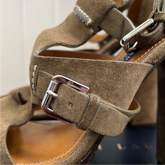Ralph Lauren Collection Diandra Suede Heels - Picture 8 of 15